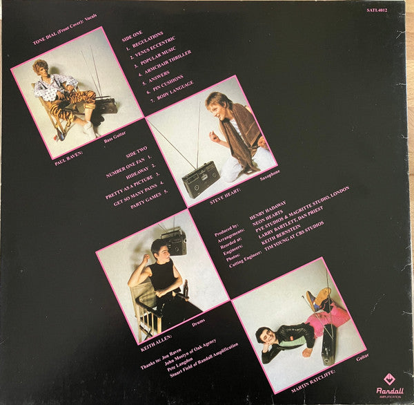 Neon Hearts : Popular Music (LP, Album, RE, Unofficial)