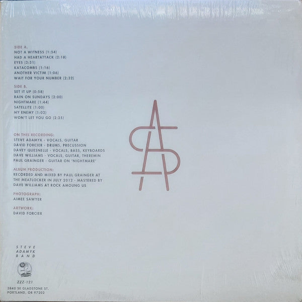 Steve Adamyk Band : Third (12", Album)