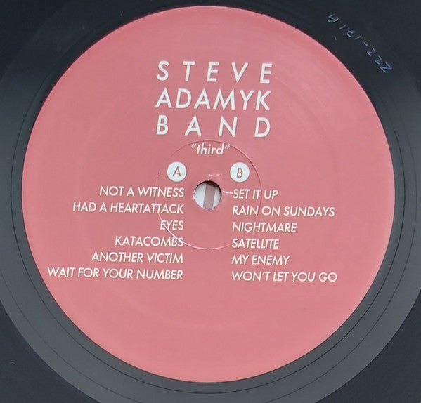 Steve Adamyk Band : Third (12", Album)