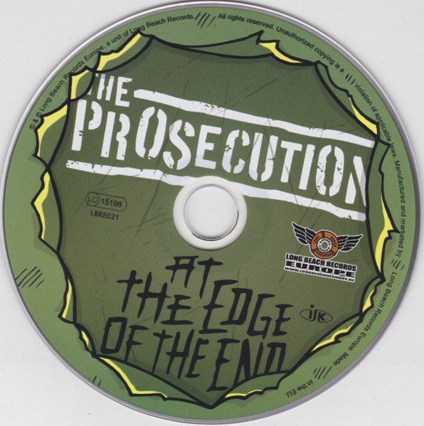 The Prosecution : At The Edge Of The End (CD, Album)