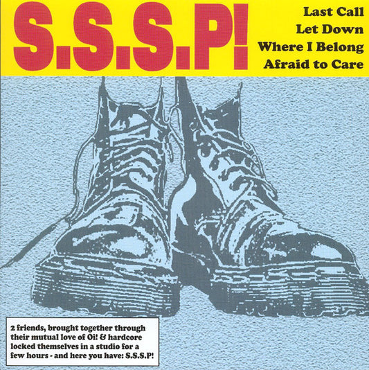 S.S.S.P. : S.S.S.P! (7", Ltd, Pur)