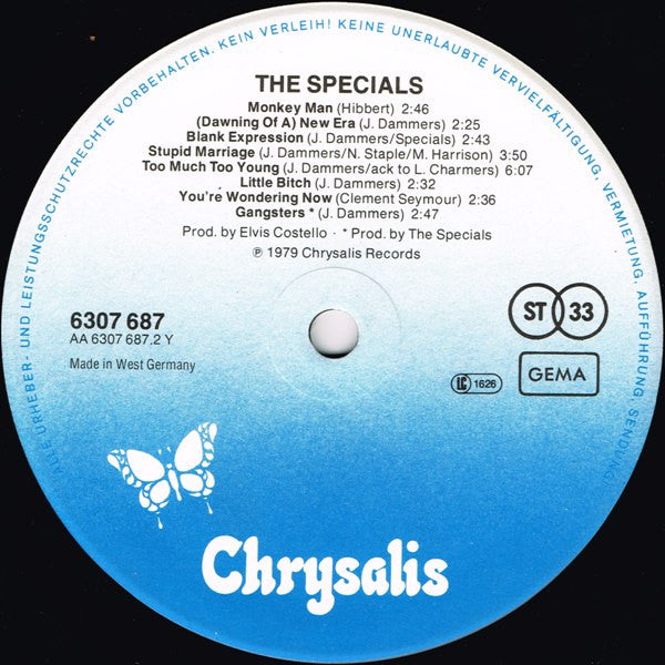 Specials* : Specials (LP, Album)