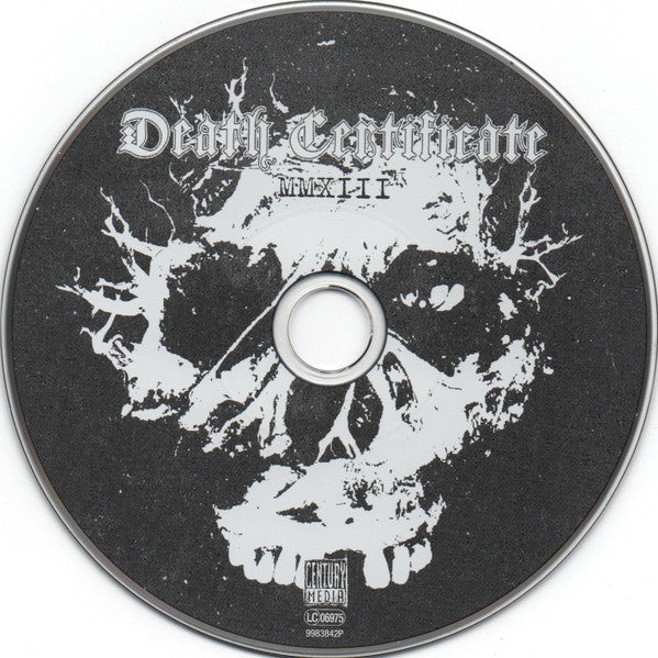Various : Death Certificate MMXIII (CD, Comp)