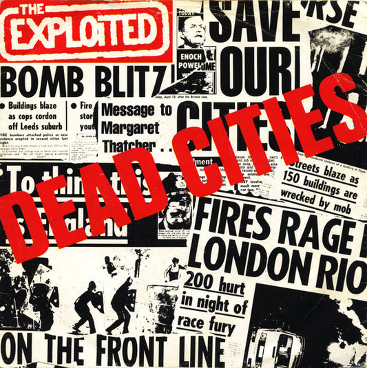 The Exploited : Dead Cities (7", Single)