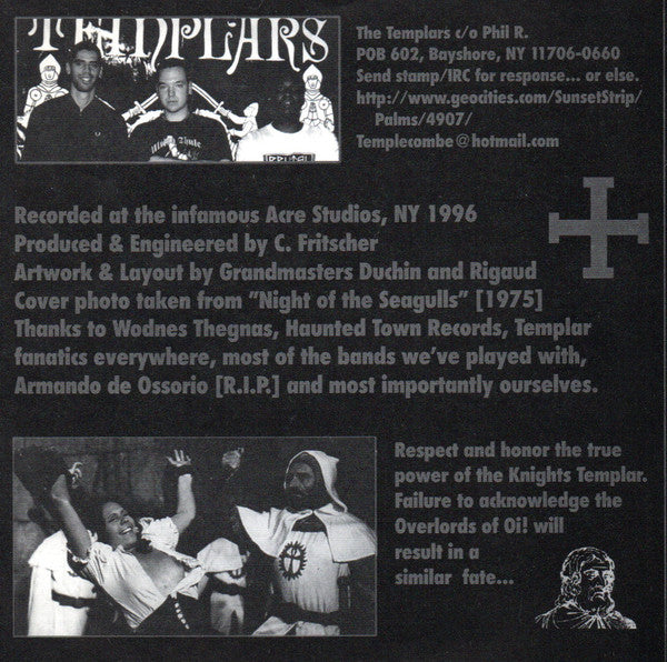 Templars* / Wodnes Thegnas : Templars / Wodnes Thegnas (7", Single, RP)