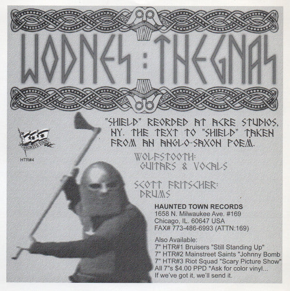 Templars* / Wodnes Thegnas : Templars / Wodnes Thegnas (7", Single, RP)