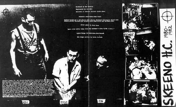 7 Seconds : Skins, Brains & Guts E.P. (7", EP, Ltd, RE, Blu)