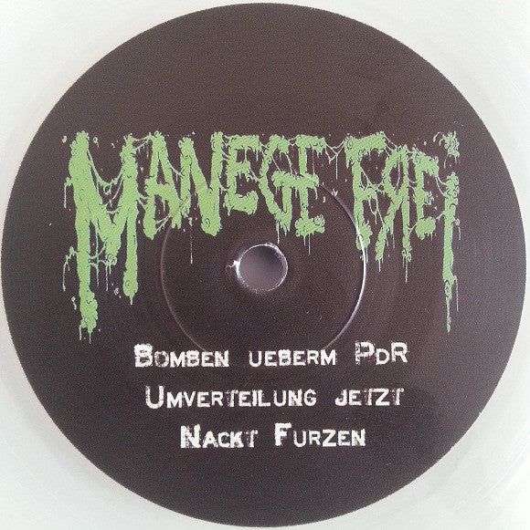 Manege Frei : Nightmareland (7", EP, Ltd, Num, Tra)