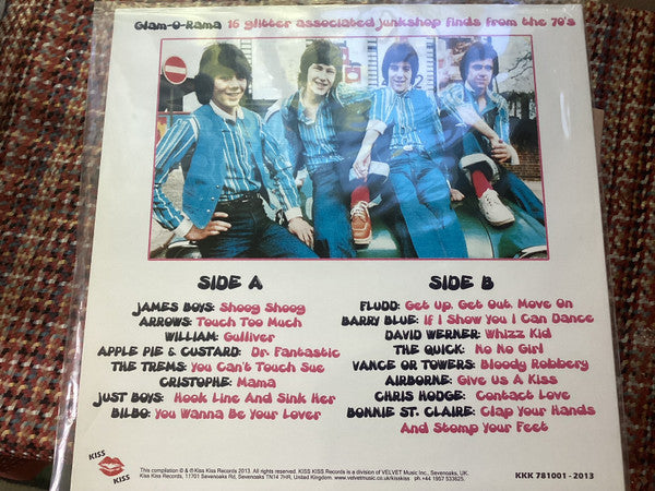 Various : Glam-O-Rama Volume 1 (LP, Comp)