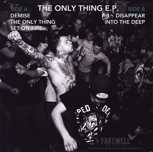 Risk It! : The Only Thing (7", EP, RP, Whi)