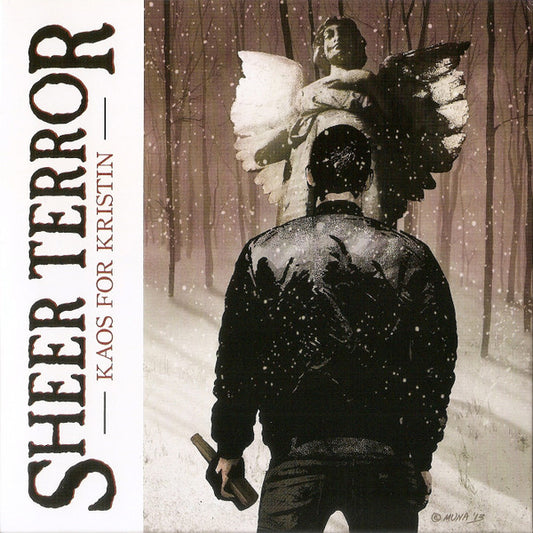 Sheer Terror : Kaos For Kristin (7", EP, Ltd, Yel)