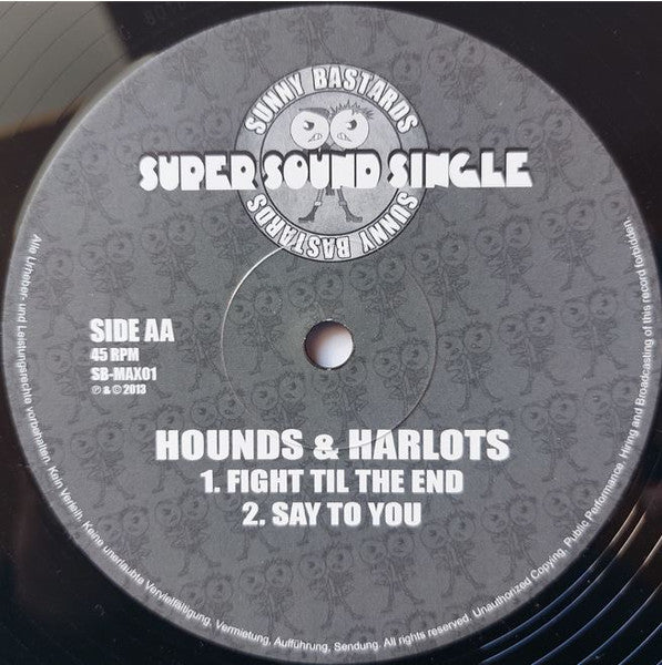Emscherkurve 77 Vs. Hounds & Harlots : Emscherkurve 77 Vs. Hounds & Harlots (12", Maxi)