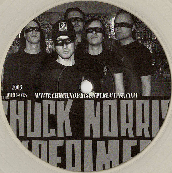 The Chuck Norris Experiment Meets V8Wankers : The Chuck Norris Experiment Meets V8 Wankers (10", EP, Cle)
