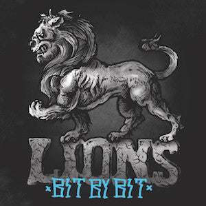 Lions (9) : Bit By Bit (7", EP, Red)