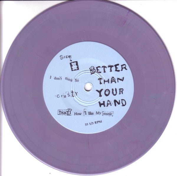 Better Than Your Hand : Where's Pete? (7", Gre)