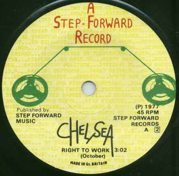 Chelsea (2) : Right To Work (7", Single)