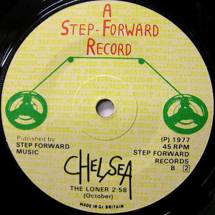Chelsea (2) : Right To Work (7", Single)