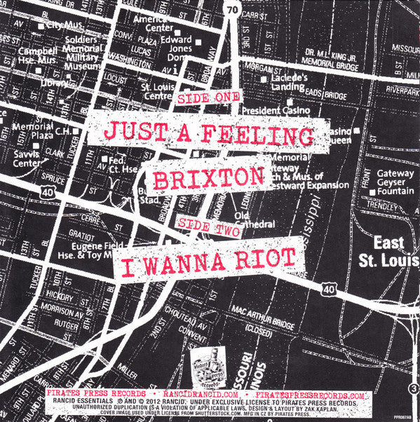 Rancid : B Sides And C Sides (6x7", Comp, Whi + 7", EP, Whi + Comp, RE, RM)