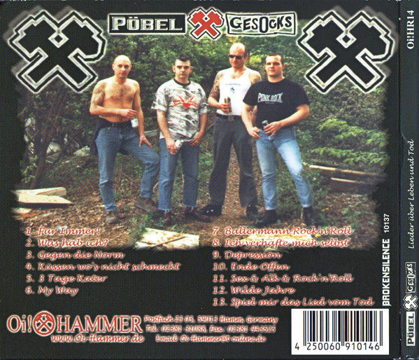 Pöbel Und Gesocks : Lieder Über Leben Und Tod (CD, Album)