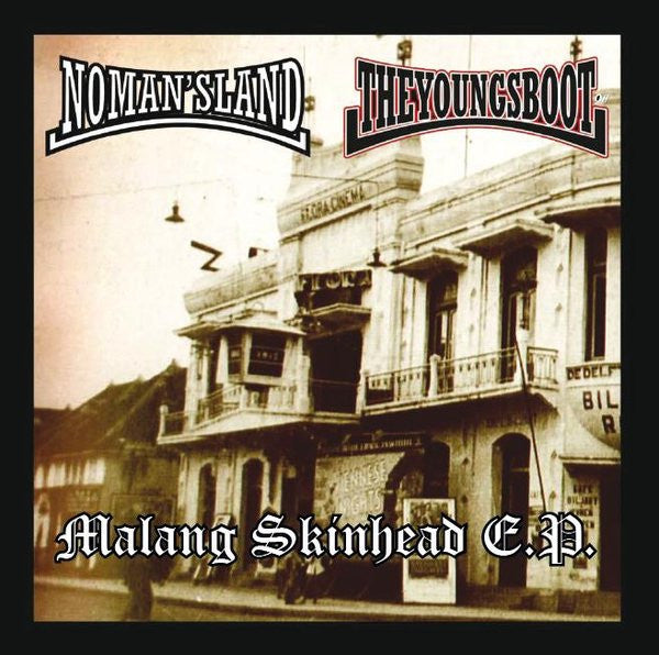 No Man's Land (8) / The Young's Boot : Malang Skinhead E.P. (7", EP, Red)