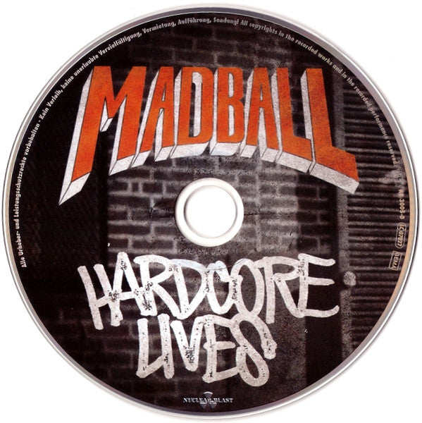 Madball : Hardcore Lives (CD, Album, Ltd, Dig)