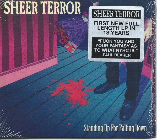 Sheer Terror : Standing Up For Falling Down (CD, Album, Dig)
