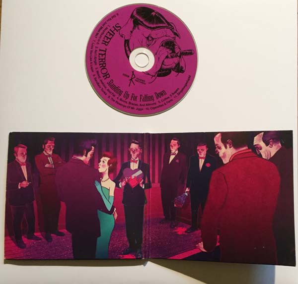 Sheer Terror : Standing Up For Falling Down (CD, Album, Dig)