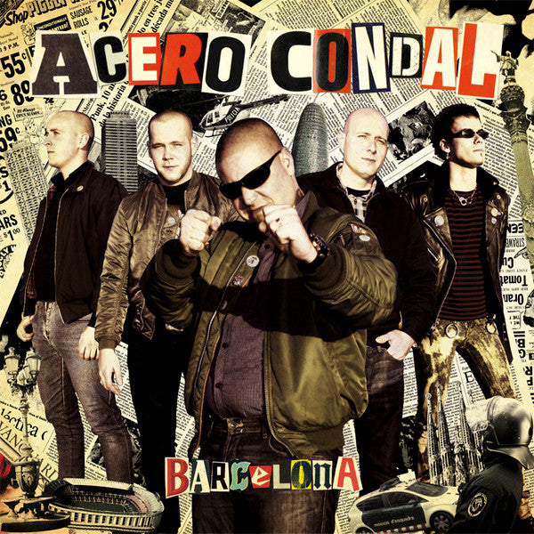 Acero Condal : Barcelona (10", MiniAlbum, Ltd, Num, Red)