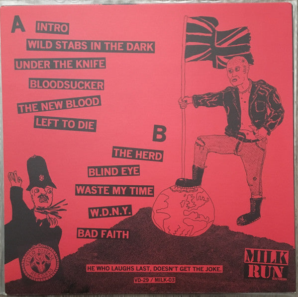 The Flex (3) : Wild Stabs In The Dark (12", Album, Pin)
