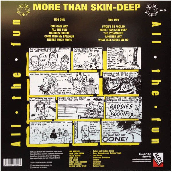 Skin-Deep* : More Than Skin-Deep (LP, Album, Ltd, RE)
