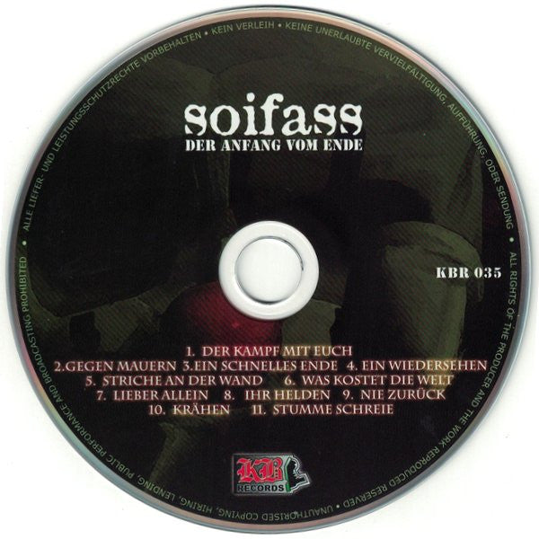 Soifass : Der Anfang Vom Ende (CD, Album, RE)
