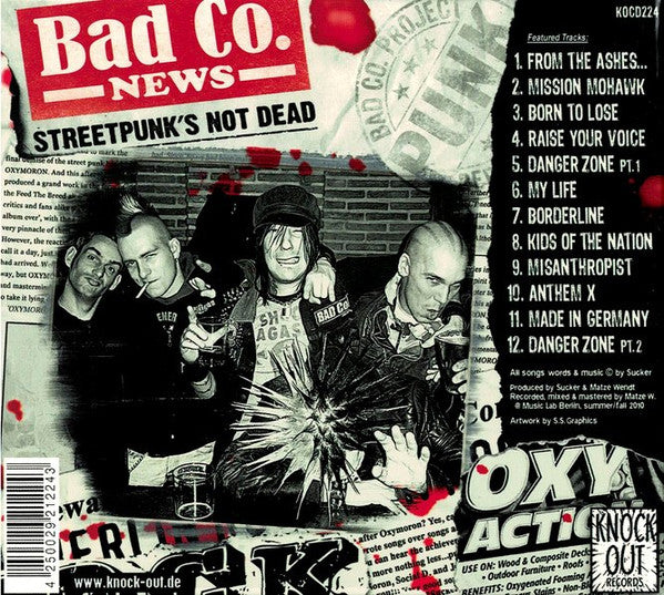 Bad Co. Project : Mission Mohawk (CD, Album)