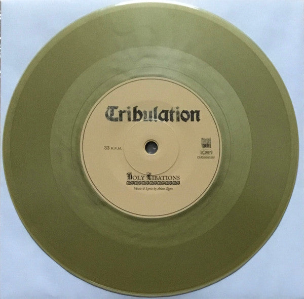 Tribulation (3) : The Death & Rebirth Of... (7", Ltd, Gol)