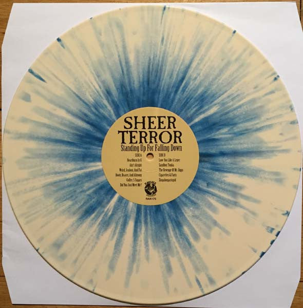 Sheer Terror : Standing Up For Falling Down (LP, Album, Ltd, Bei)