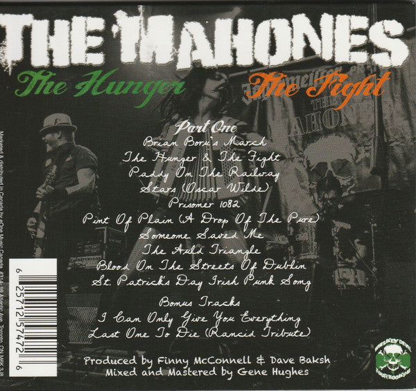 The Mahones : The Hunger & The Fight (Pt. 1)  (LP, Album)