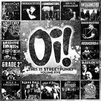Various : Oi! This Is Streetpunk! Volume Five (LP, Comp, Sil)
