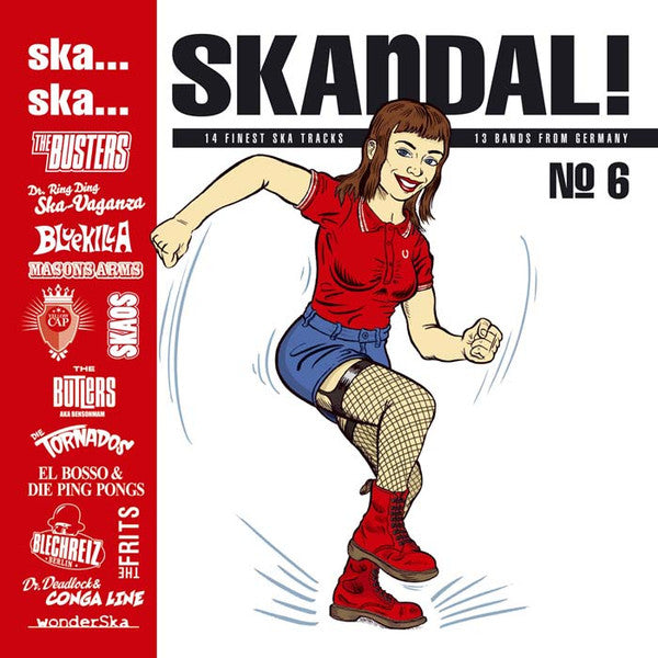 Various : Ska... Ska... Skandal No. 6 (LP, Comp, Num, 180)