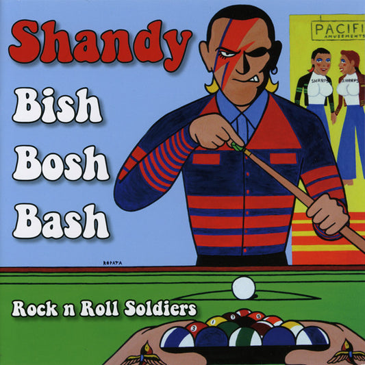 Shandy (8) : Bish Bosh Bash / Rock N Roll Soldiers (7", Single, Ltd, Gre)