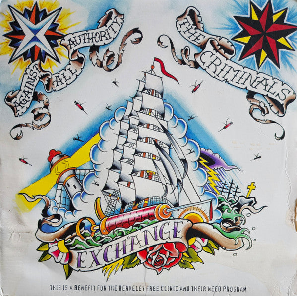 Against All Authority / The Criminals : Exchange (10")