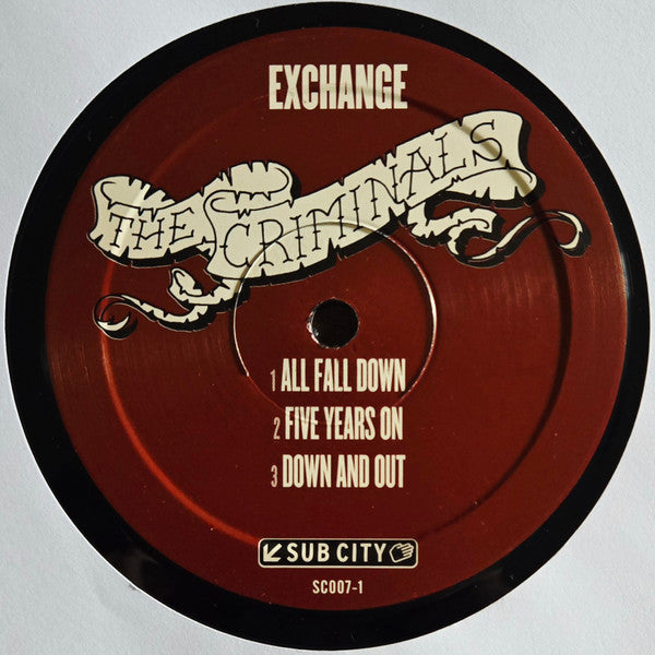 Against All Authority / The Criminals : Exchange (10")