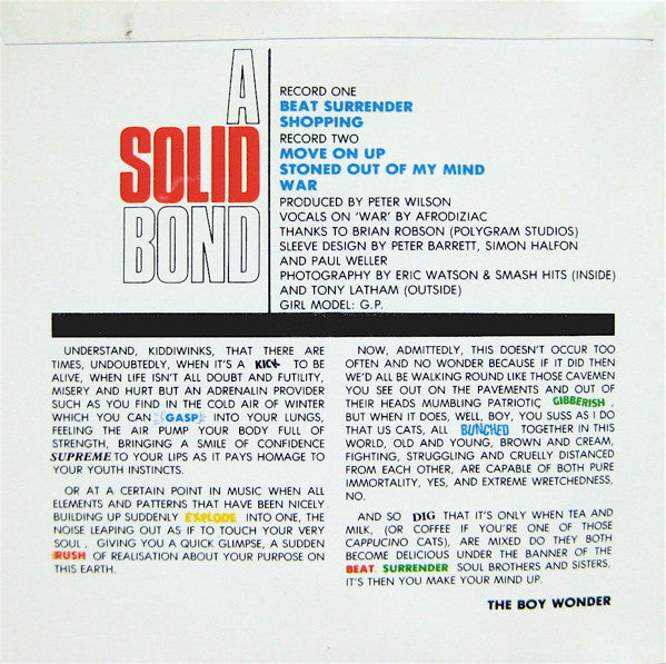 The Jam : Beat Surrender (2x7", Gat)