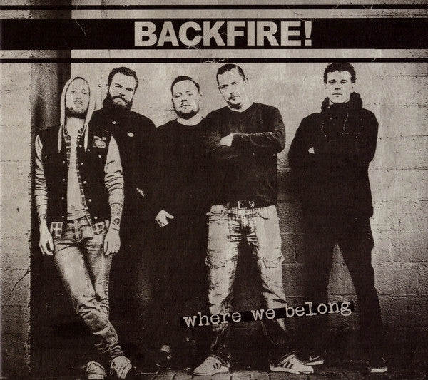 Backfire! : Where We Belong (CD, MiniAlbum)