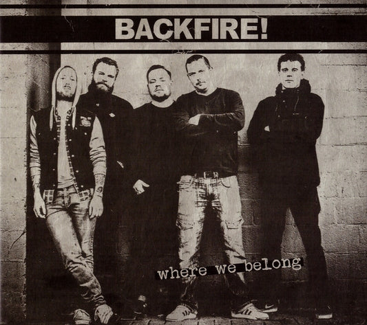 Backfire! : Where We Belong (CD, MiniAlbum)