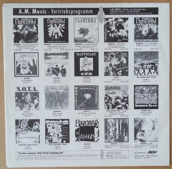 Various : Schlachtrufe BRD (LP, Comp)
