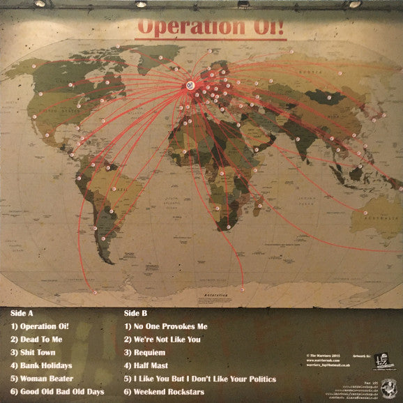 The Warriors (7) : Operation Oi!  (LP, Album)