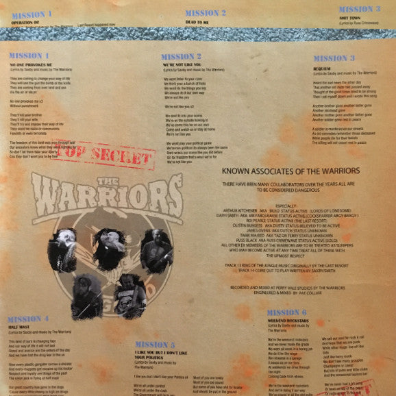 The Warriors (7) : Operation Oi!  (LP, Album)