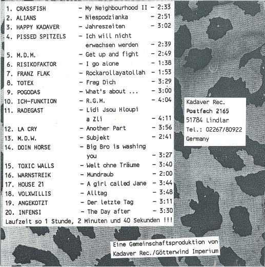 Various : Freundschaft, Liebe, Bier Und Punkrock (CD, Comp)