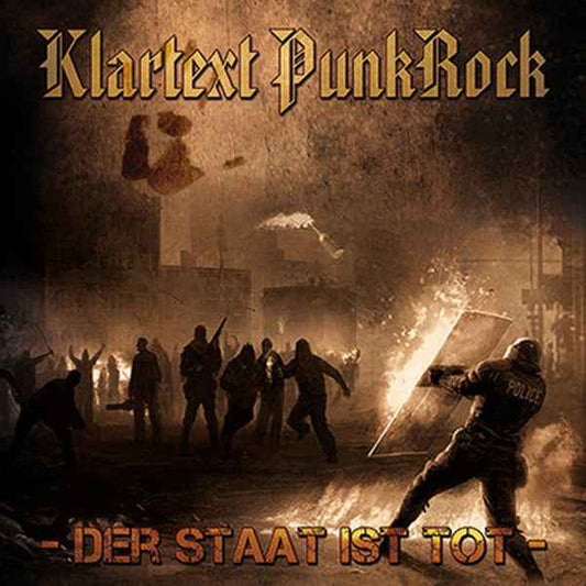 Klartext Punkrock - Der Staat Ist Tot CD (Elb-Power Records / Mint (M))
