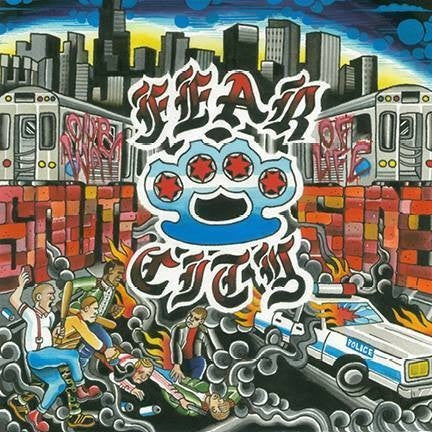 Fear City : Our Way Of Life (LP, Album, RE, Whi)