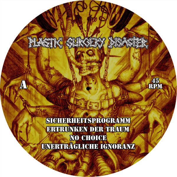 Plastic Surgery Disaster (2) : Plastic Surgery Disaster (LP, Album, Ltd, Blu)
